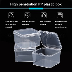 Contenitori di perle di plastica trasparente&nbsp;CON-WH0074-63A