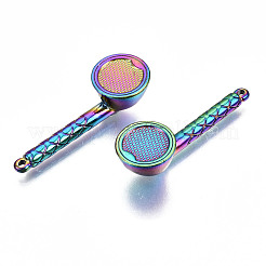 Ciondoli in lega color arcobaleno&nbsp;PALLOY-S180-044-RS