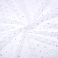 2 Yard Nylonfaser-Netzstoff mit Polka-Dots&nbsp;DIY-PH0036-36A
