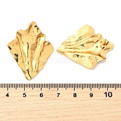 304 Edelstahl-Rhombus-Ohrstecker&nbsp;EJEW-P312-02G