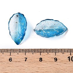 Zweifarbige Glasanhänger&nbsp;GLAA-A011-07A