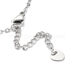 Anlaufgeschützte Gliederarmbänder aus 201 Edelstahl mit Ankerketten&nbsp;LS-BJEW-P297-01P-A