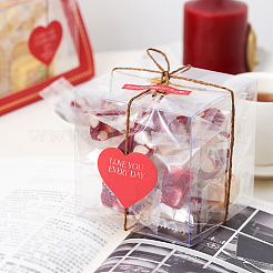 30 Stück quadratische transparente Geschenkverpackung aus Kunststoff&nbsp;CON-NB0002-17