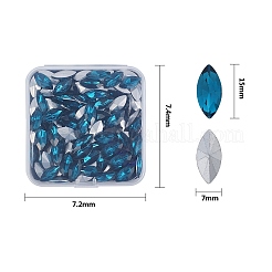 Similistein Cabochons Glas Strass&nbsp;RGLA-OC0001-08H