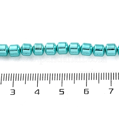 Brins de perles d'hématite non magnétiques synthétiques galvanisées&nbsp;G-C248-C01-4mm-02