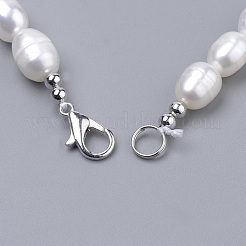 Natürliche Perle Perlenketten&nbsp;PEAR-S012-59