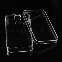 Contenedor de almacenamiento de cuentas de poliestireno rectangular&nbsp;CON-N011-032