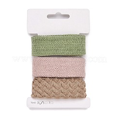 Ruban polyester 9 yards 3 styles&nbsp;SRIB-A014-K06