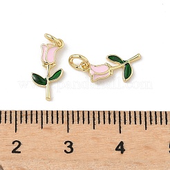 Charms smalto ottone&nbsp;KK-Q039-10B-G