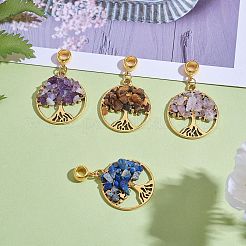 20 stücke 4 stile natürliche gemischte europäische baumelnde charme&nbsp;G-SZ0002-18