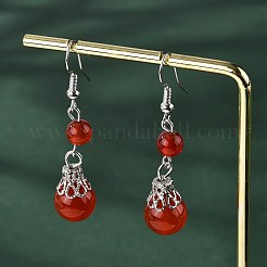 Natürlichen Edelstein Ohrringe&nbsp;EJEW-JE01374
