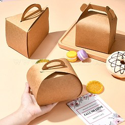 40 Stück 4 Stile Handkuchenschachtel aus Kraftpapier&nbsp;CON-CJ0001-21