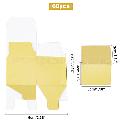 Scatola di carta kraft creativa pieghevole&nbsp;CON-WH0073-99B