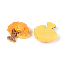 Cabochons décodés en résine opaque&nbsp;RESI-N051-07