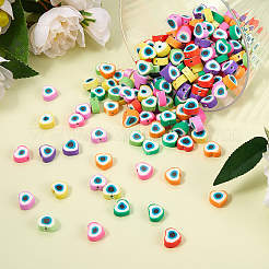 240 Stück 8 Farben handgefertigte Polymer Clay Perlen&nbsp;CLAY-CJ0001-51