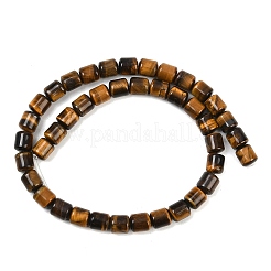 Natürlichen Tigerauge Perlen Stränge&nbsp;G-C270-A01-8mm