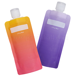 12 Stück 2 Farben Plastikreisetaschen&nbsp;ABAG-GF0001-50