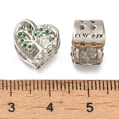 Gestell Legierung Emaille europäischen Perlen&nbsp;PALLOY-A009-22P
