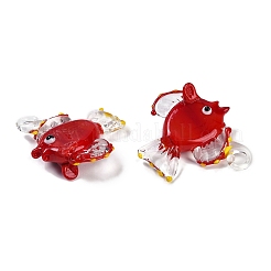 Pendentifs vernissées manuelles&nbsp;LAMP-I027-05C