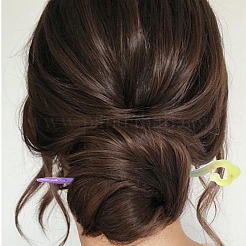 5 stücke 5 stil haarnadel diy silikonformen&nbsp;DIY-YW0009-34