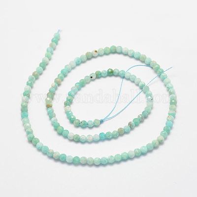 Natur amazonite Perle Stränge&nbsp;X-G-P279-42-3mm-1