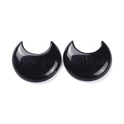Cabuchones de obsidiana naturales&nbsp;G-P440-A02-1