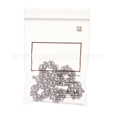 Messing-Magnetverschlüsse mit Schlaufen&nbsp;KK-YW0001-17C-A-1