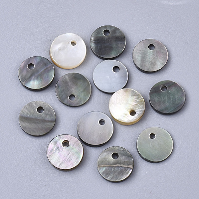 Schwarz Lippe Shell-Anhänger&nbsp;SSHEL-S251-36A-1