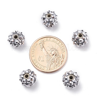 Stämmig Harz Strass Perlen&nbsp;RESI-M019-27-1
