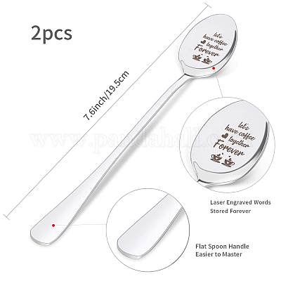 Engraved Stainless Steel Slotted Spoon Personalized Spoon 