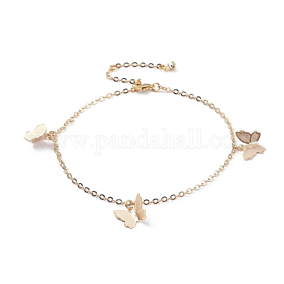 Cable Chain Bracelet with Crystal Charm