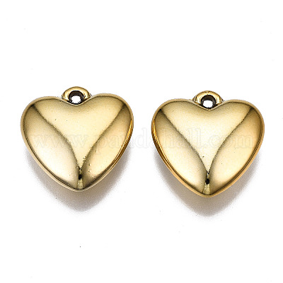 Pendentifs en plastique ccb galvanisés&nbsp;CCB-Q091-01C-1