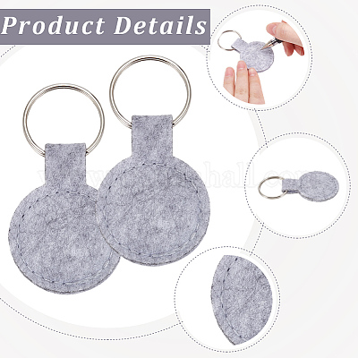 30 porte-clés en polyester&nbsp;KEYC-SP0001-61A-1