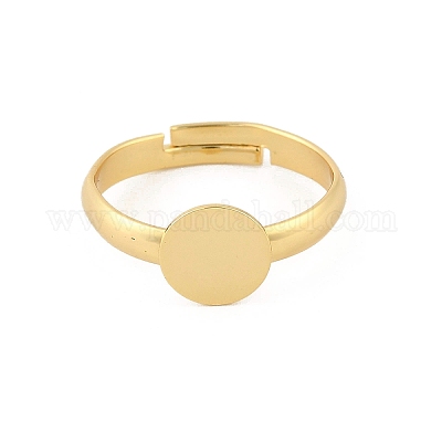 Componentes ajustables de anillo de latón&nbsp;KK-A272-03B-G-1