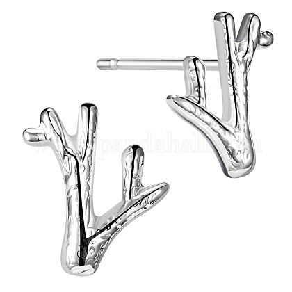 Clous d'oreilles en argent sterling Shegrace 925 JE770A-1