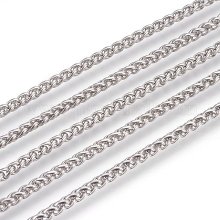 304 Stainless Steel Wheat Chains CHS-L017-21A-1