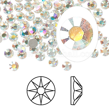 Diamantes de imitación de cristal austriaco 2088-SS34-101(F)-1