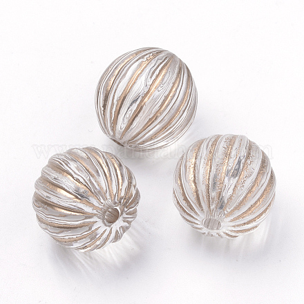 Chapado de perlas de acrílico transparente X-PACR-Q115-60-16mm-1