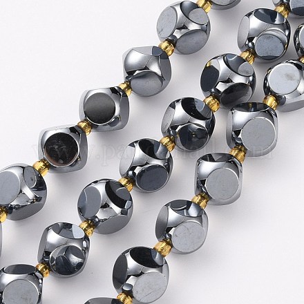 Brins de perles de pierre terahertz G-A030-B18-10mm-A-1