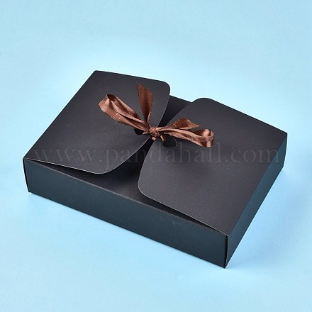 Caja de regalo de papel kraft CON-K006-04B-03-1