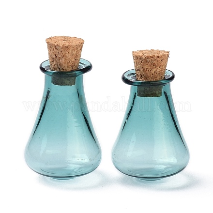 Botellas de corcho de vidrio AJEW-O032-01G-1