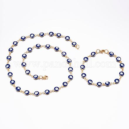 Kits de bijoux en 304 acier inoxydable SJEW-H086-03G-1