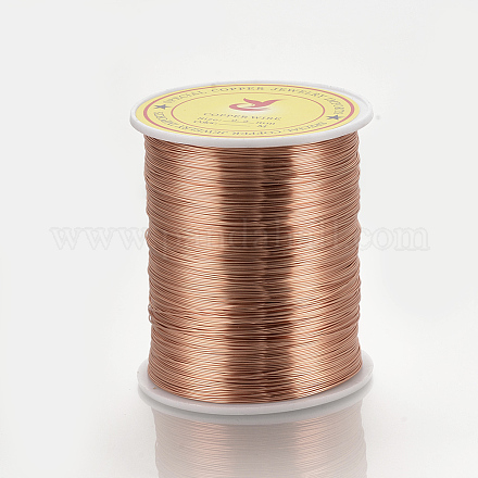 Alambre de cobre redondo para hacer joyas CWIR-Q005-1.0mm-02-1