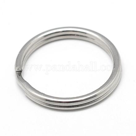 304 Stainless Steel Split Key Rings STAS-T008-255-1
