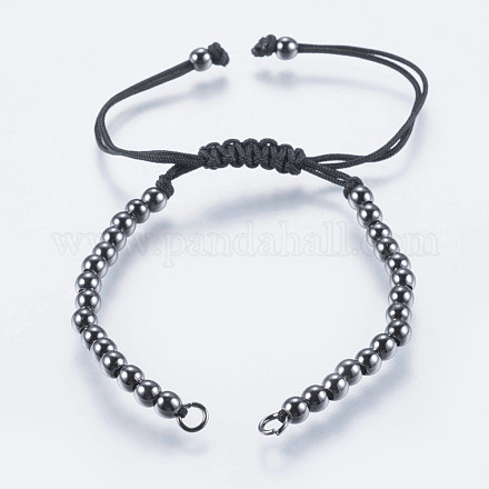 Nylon Thread Cord Bracelet Making BJEW-F304-01B-1