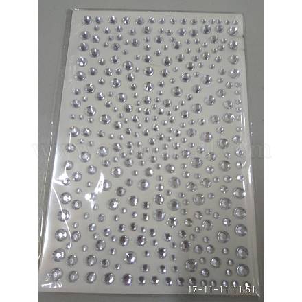 Pegatina de rhinestone impermeable pandahall elite DIY-PH0017-02-1