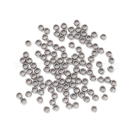 304 Edelstahl-Abstandhalter-Perlen STAS-T021-3-1