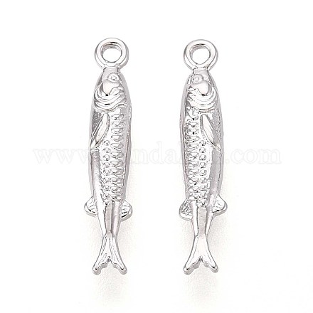 Messing Anhänger & Charms KK-T071-35P-02-1