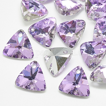 Encantos de cristal Diamante de imitación K9 RGLA-T076-12mm-001VL-1
