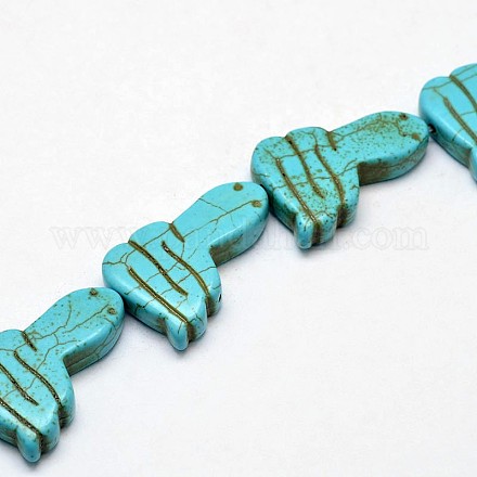 Synthesis Turquoise Animal Bead Strands G-M150-13-1